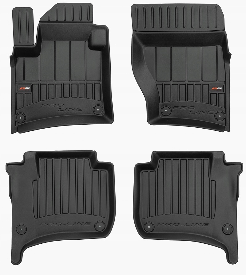 Gumové Koberce Volkswagen Touareg 2 2010-2018 Korytka 3D