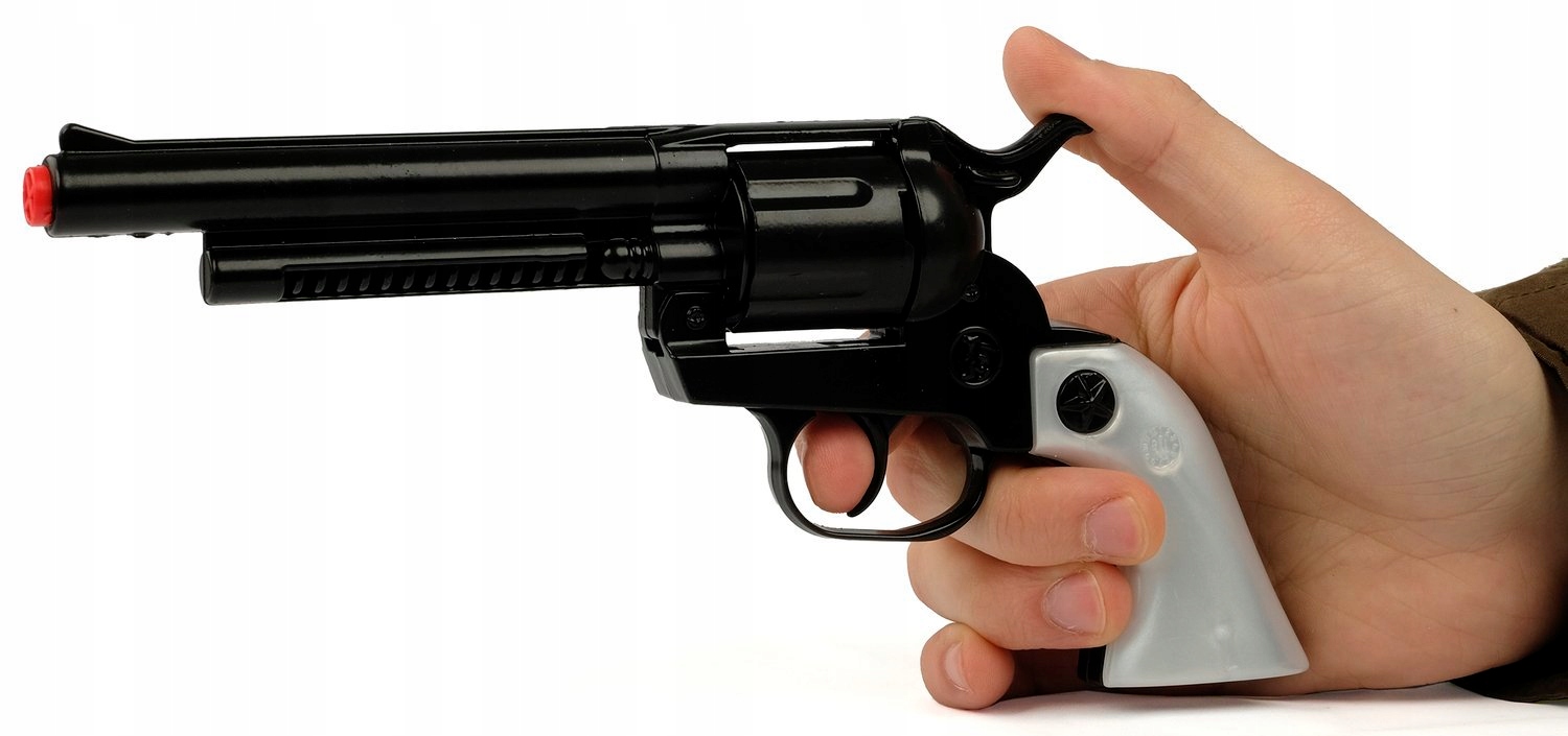 METALOWY REWOLWER KOWBOJA Na Kapiszony GONHER 2106 Seria Cowboy