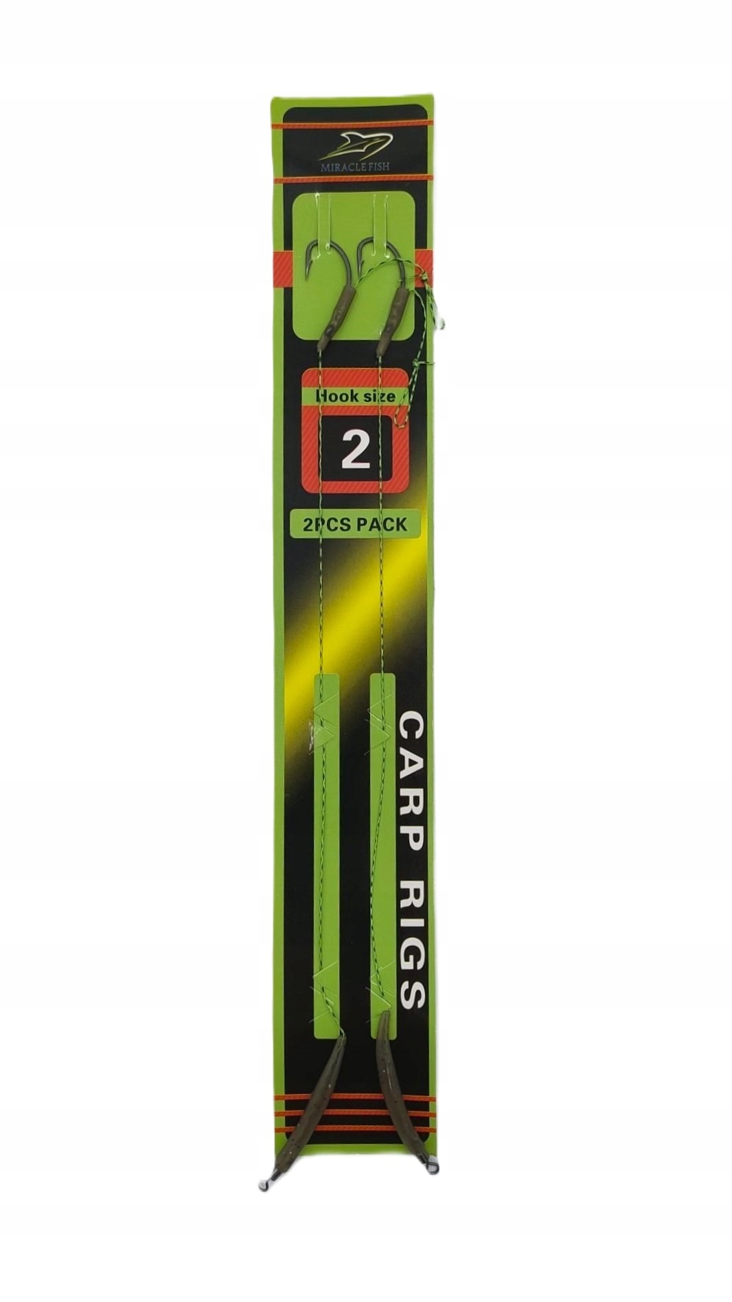 Zestaw 2X Przypon Karpiowy Z Włosem Hak 2