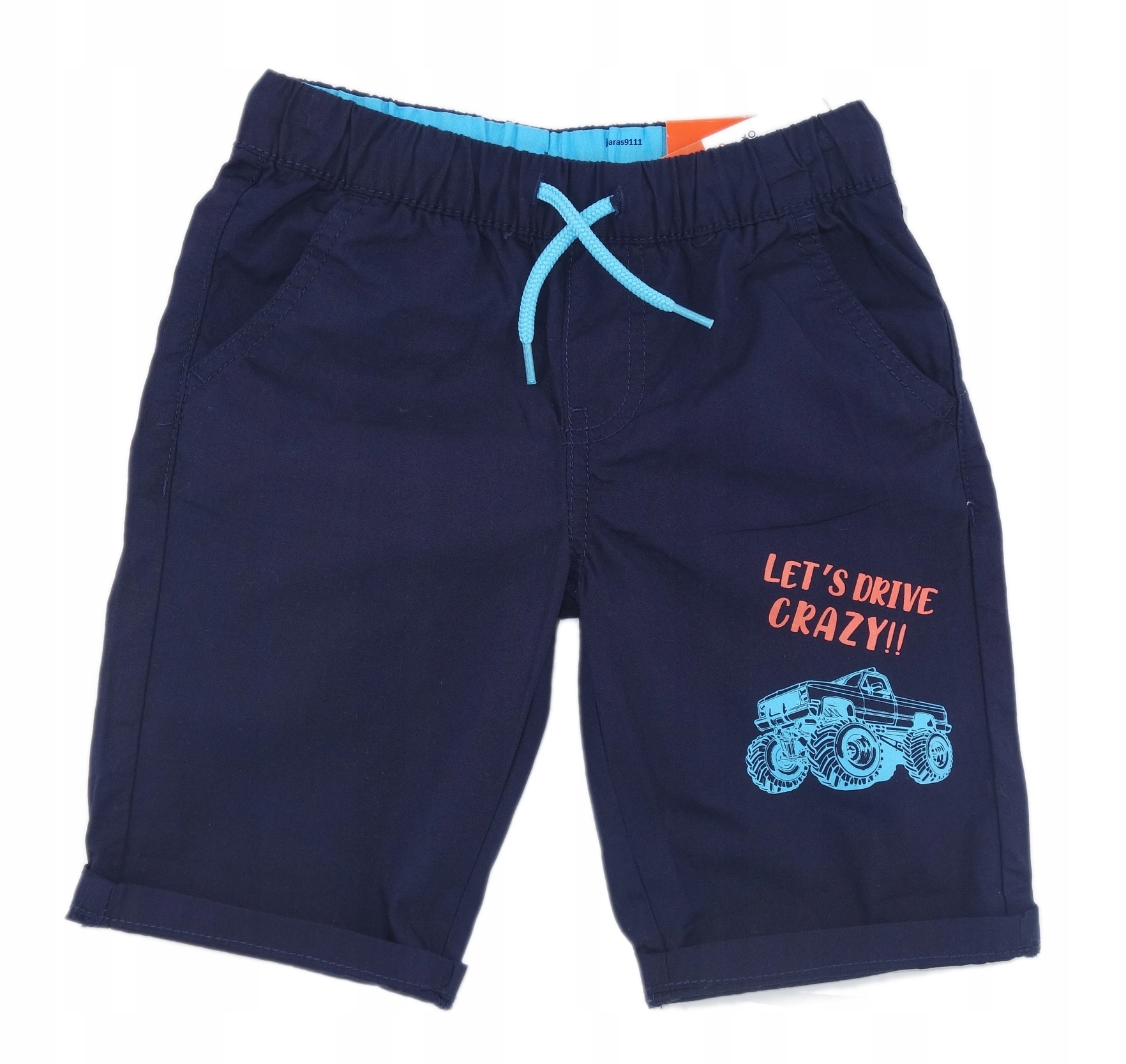 

Krótkie Spodenki Chłopięce Cienkie Na Gumce 128