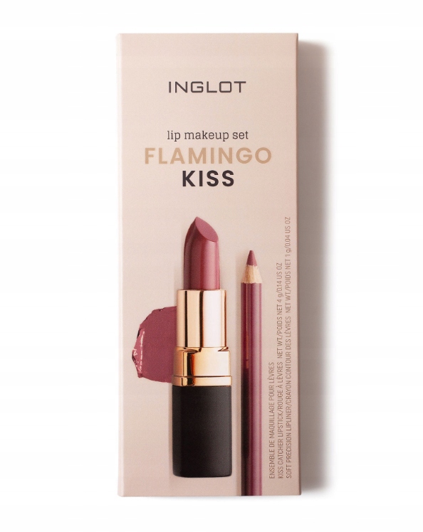 Zestaw do makijażu ust Flamingo Kiss Inglot