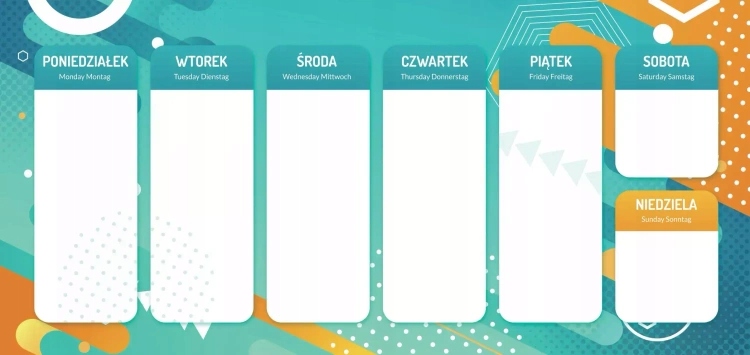 Kalendarz Planer Biurkowy Poziomy 2026