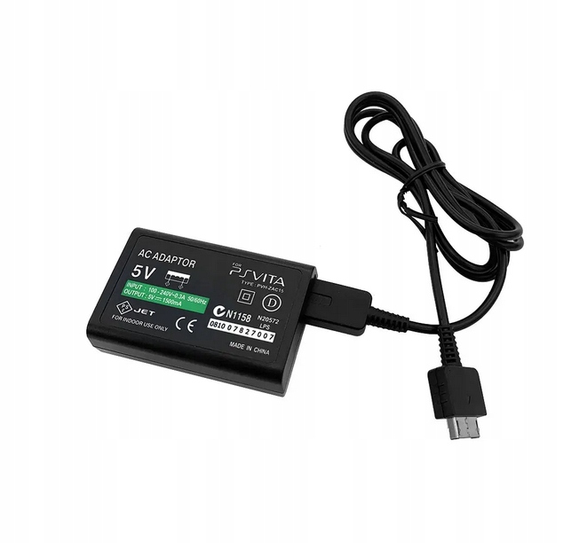 ŁADOWARKA SIECIOWA ZASILACZ DO KONSOLI PSVITA PCH-1004 1104 Kod producenta 1004
