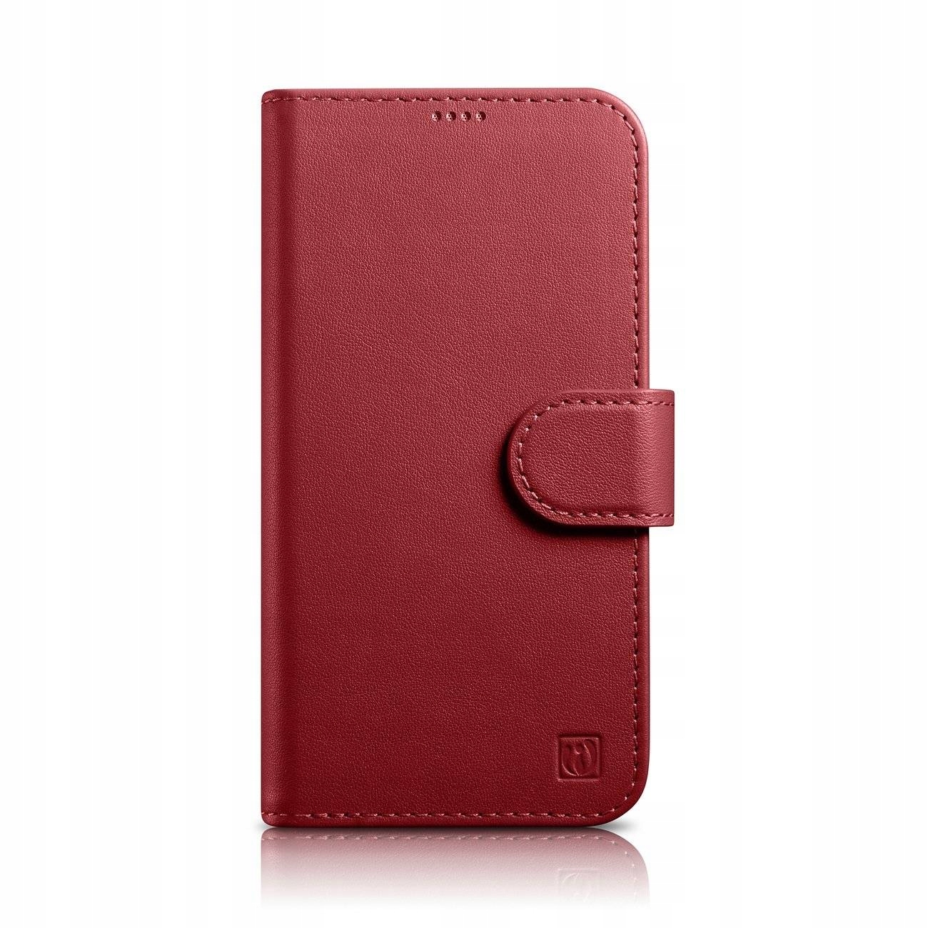 iCarer Wallet Case 2in1 etui iPhone 14 Plus skórzany pokrowiec z klapką
