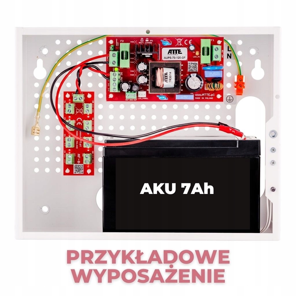 AUPS-40-120-E Záložný napájací zdroj Smps 12 V DC/3.5 A