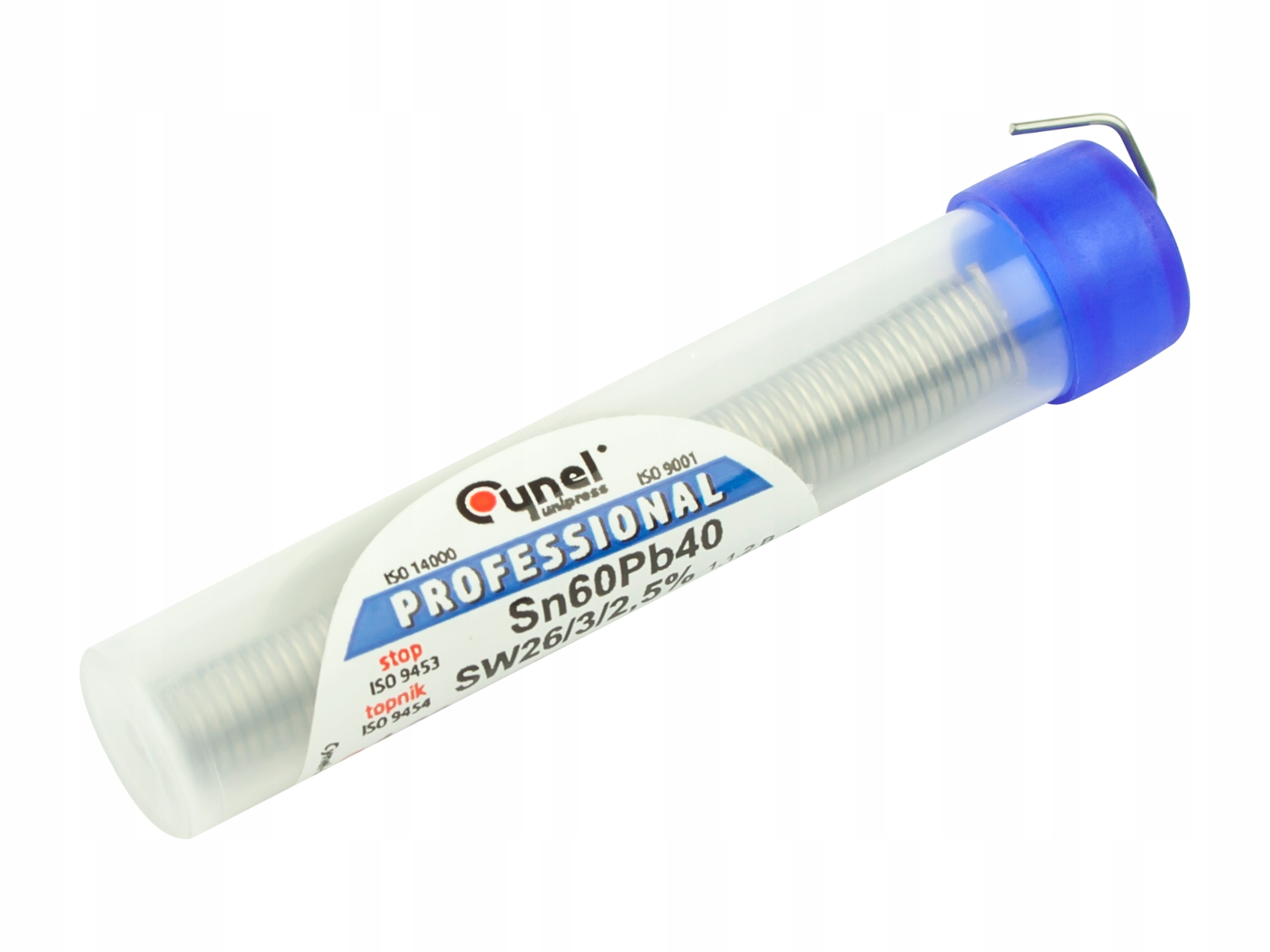 

Cyna Spoiwo Lutownicze Z Topnikiem Fiolka 10G 1MM
