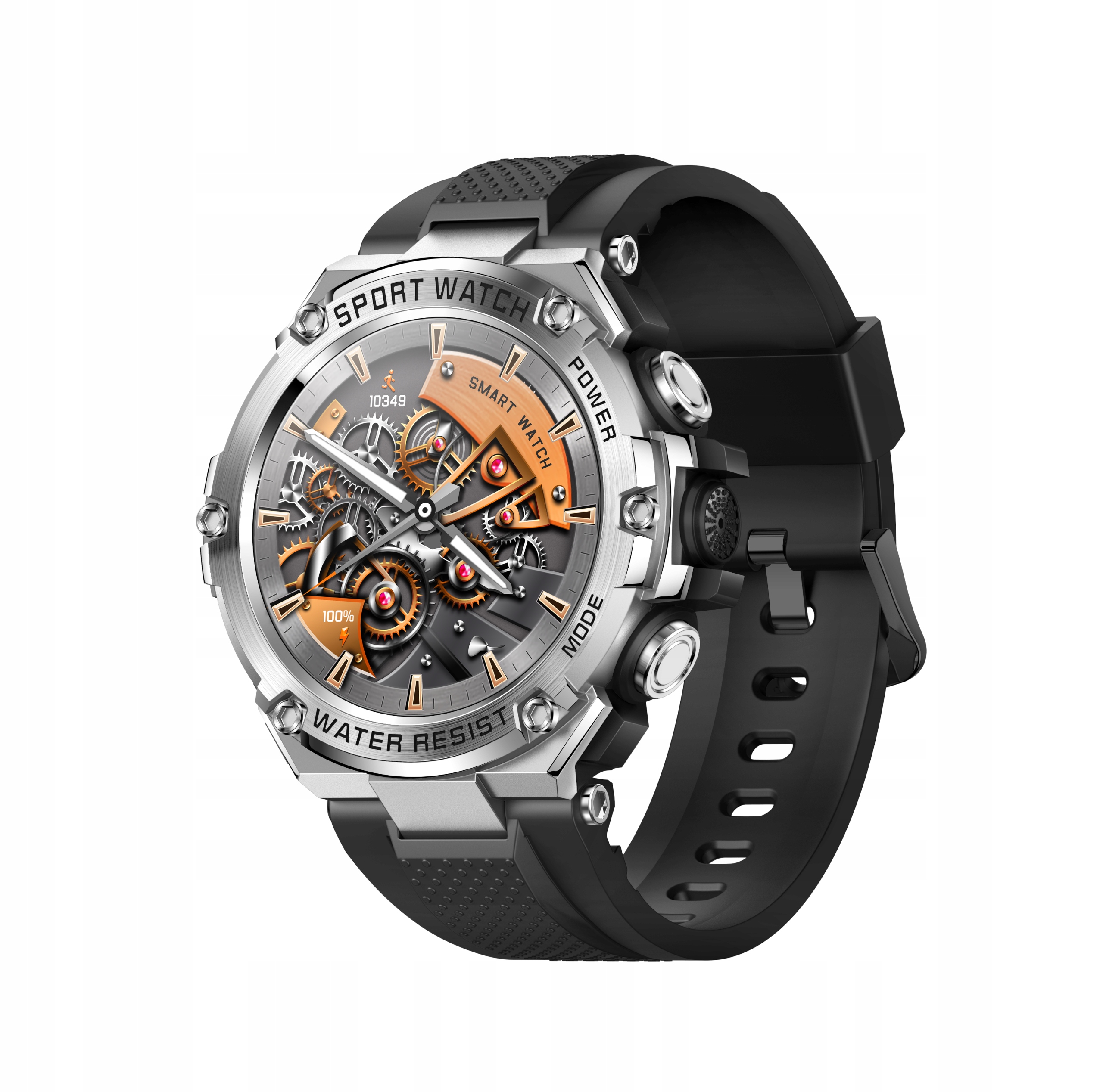 SMARTWATCH ZEGAREK MĘSKI HD 1,5" SPORT ROZMOWY BT OGROMNA BATERIA 800mAh PL Marka Inna