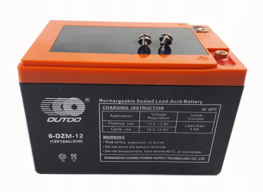 

4x Akumulator Agm 12V do roweru hulajnogi 48V 15ah