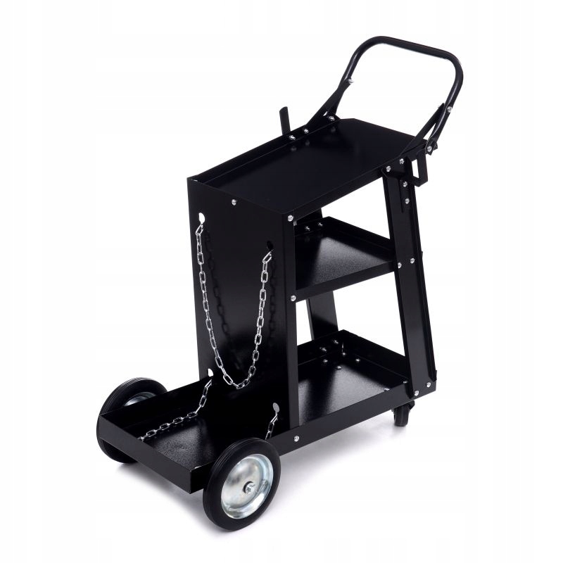 WÓZEK SPAWALNICZY DO SPAWAREK Z PÓŁKĄ NA BUTLE STABILNY MIG MAG MMA TIG Kod producenta KD373