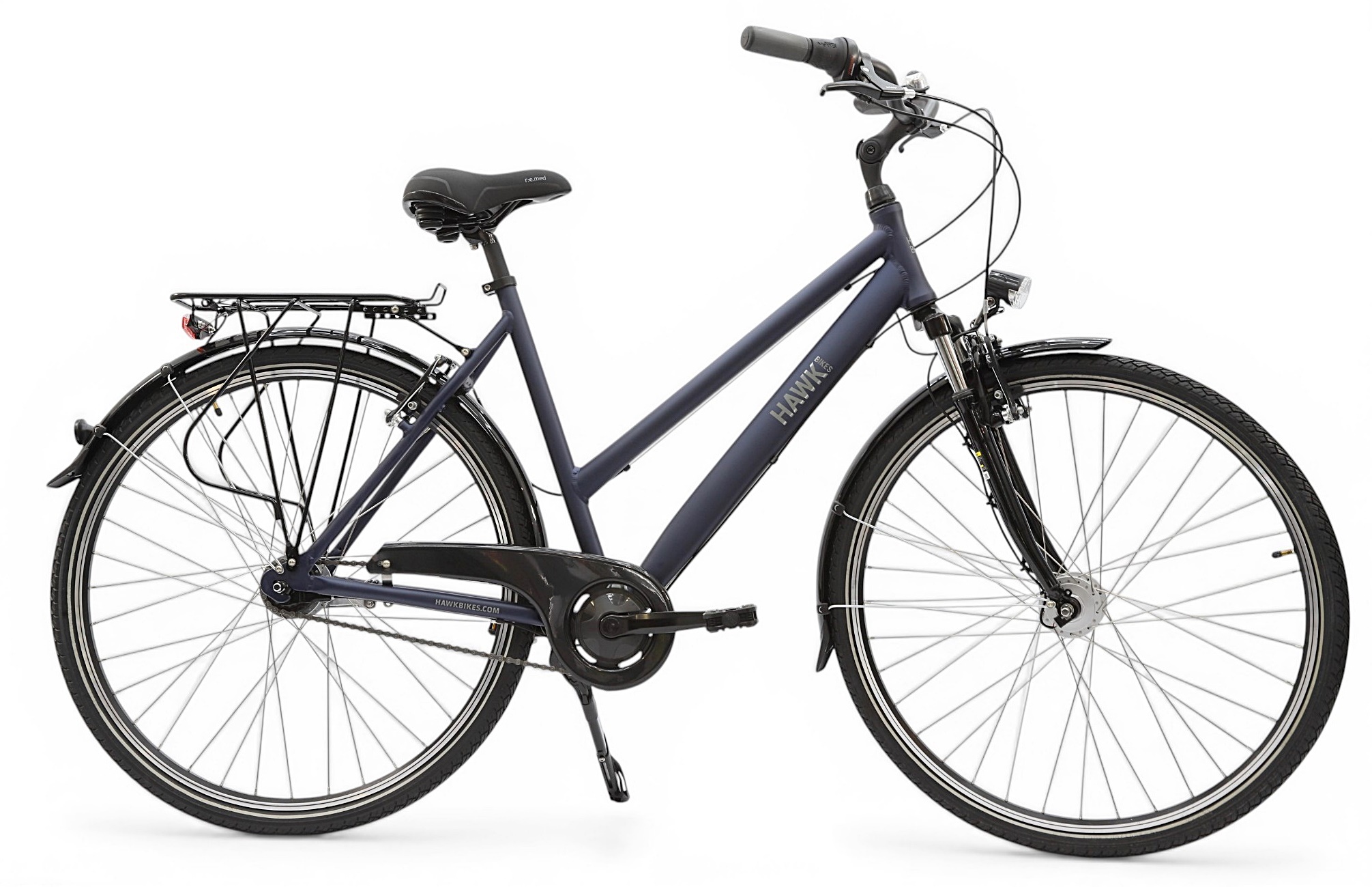 Rower Miejski 28 Damski Męski Aluminiowy Z Obniżaną Ramą 7 Biegów