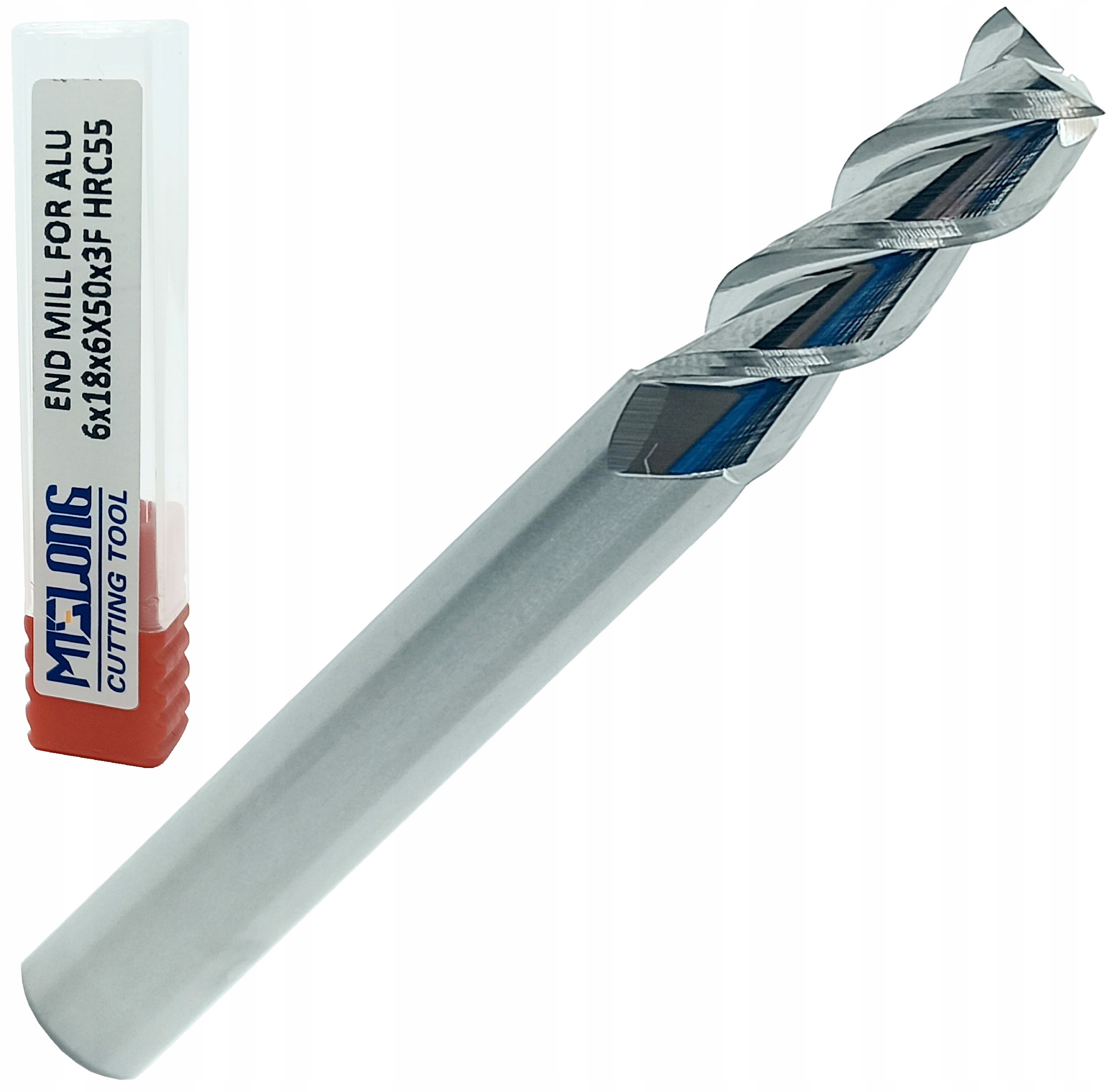 FREZ WĘGLIKOWY VHM fi 6mm MTS 55HRC DO ALUMINIUM 3Z