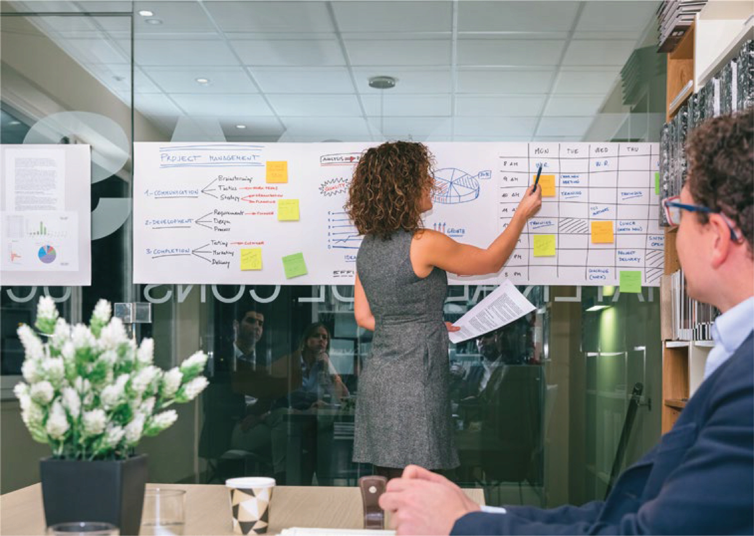 Tablica magnetyczna suchościeralna na magnesy 610mm folia stalowa biała Rodzaj tablica magnetyczna