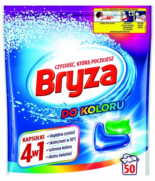 Levně Kapsle Bryza 4v1 Do Barva 50 Účinné Silné