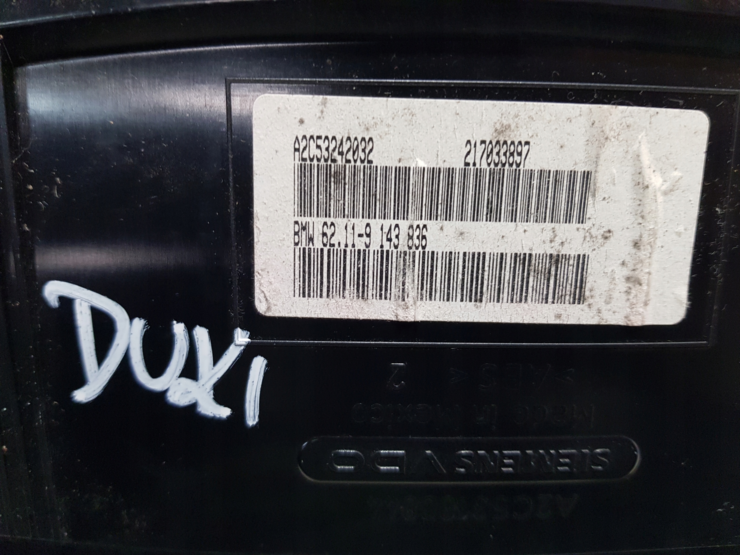 dials dials BMW X5 E70 DIESEL right hand drive 6976284