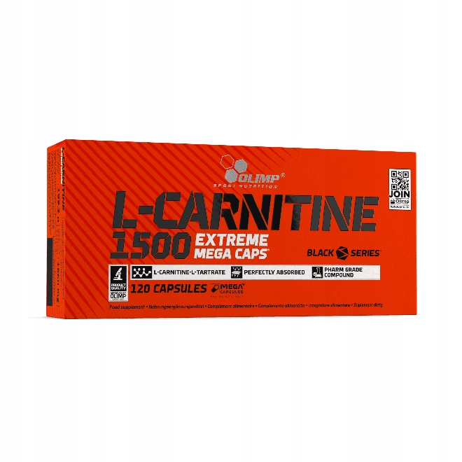 Olimp L-carnitine 1500 120 Kaps. Karnitin Redukce