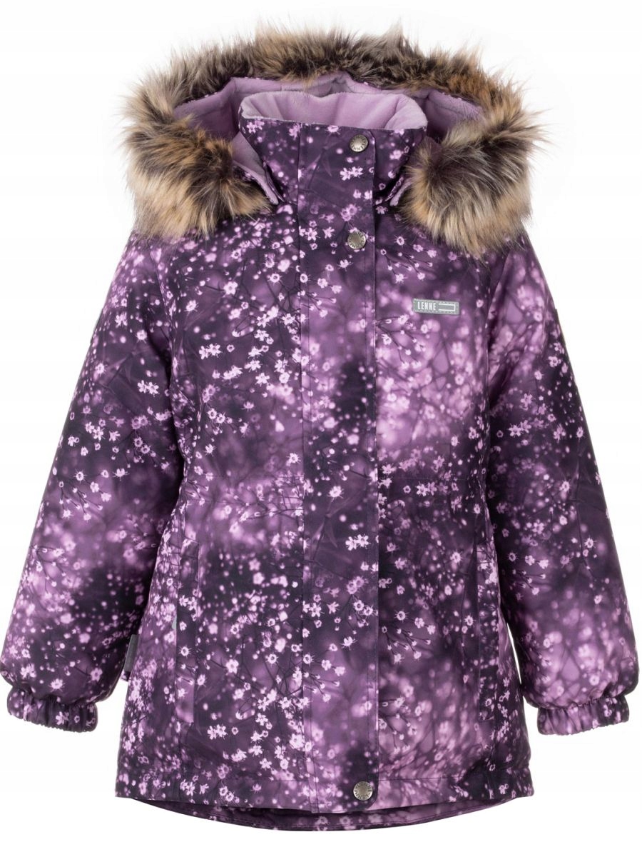 Kurtka/Parka zimowa dla dziewczynki Maya różowa Lene, r. 98