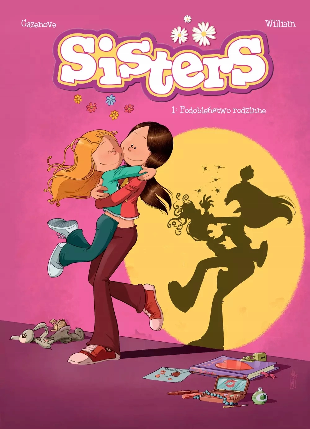 SISTERS TOM 1 PODOBIEŃSTWO RODZINNE KOMIKS DLA DZIECI PRZYGODY HUMOR