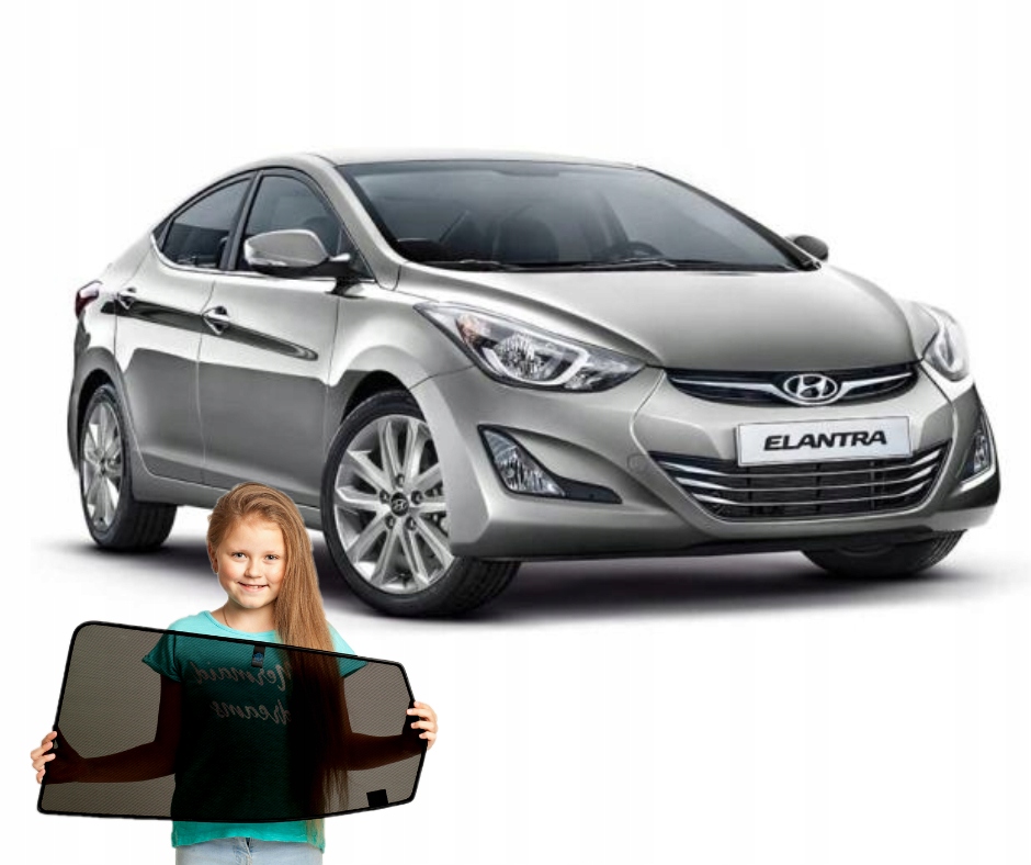 Záclony na magnetech Hyundai Elantra V 5 sedan