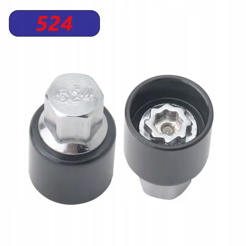 NASADKA ZŁODZIEJKA ADAPTER ZAPEZPIECZEŃ KÓŁ VOLKSWAGEN SKODA SEAT VW 524 D