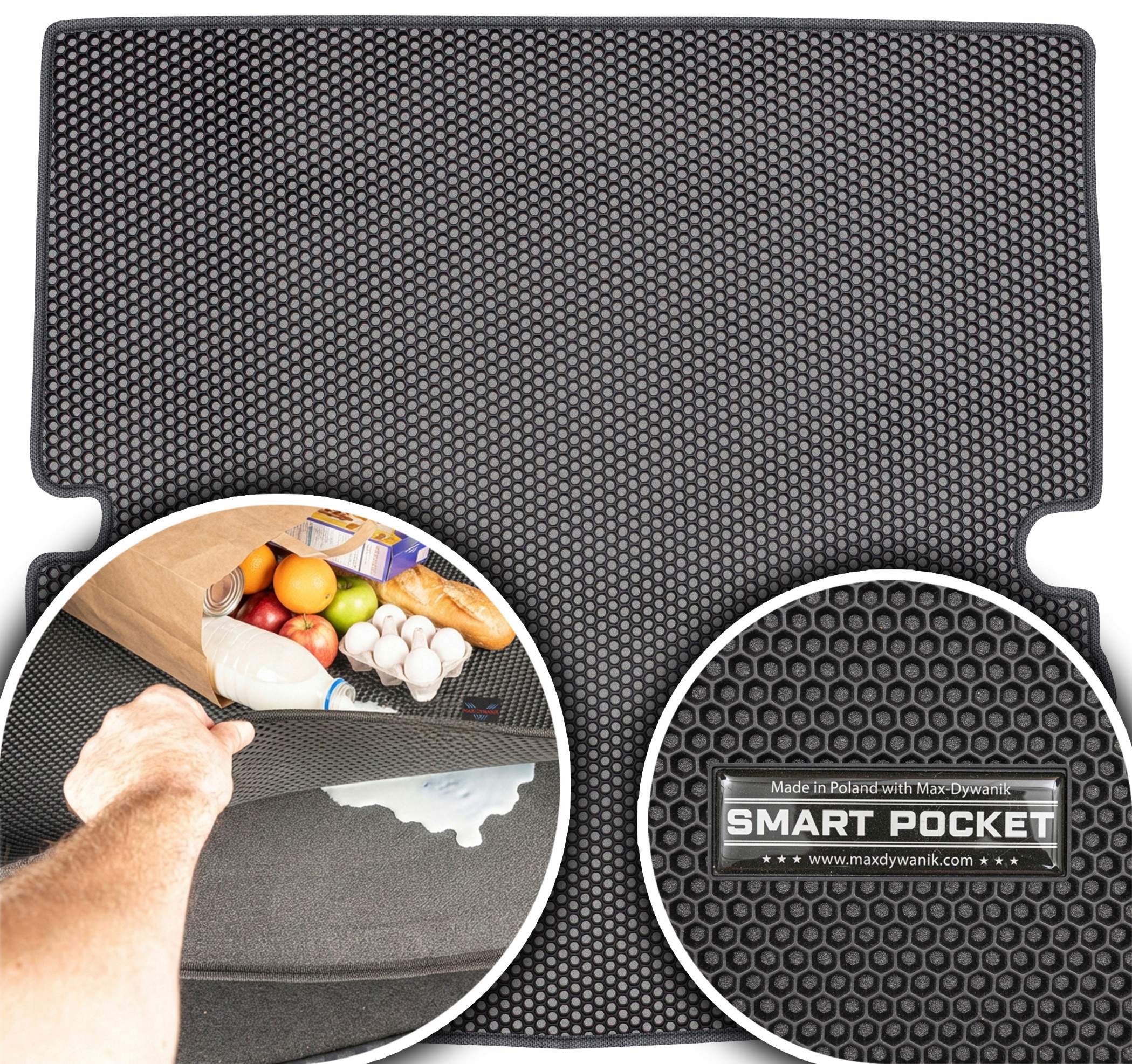 Mercedes R-Class 2005-2013 Vložka do zavazadlového prostoru Eva Smart Pocket