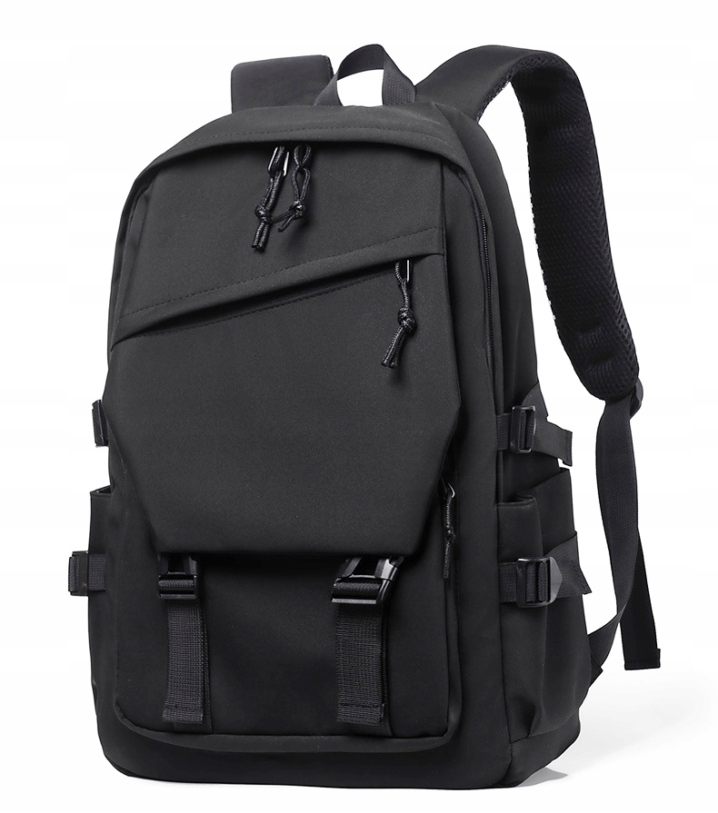 Plecak Damski Młodzieżowy Tursytyczny W Podróż Czarny Na Laptopa