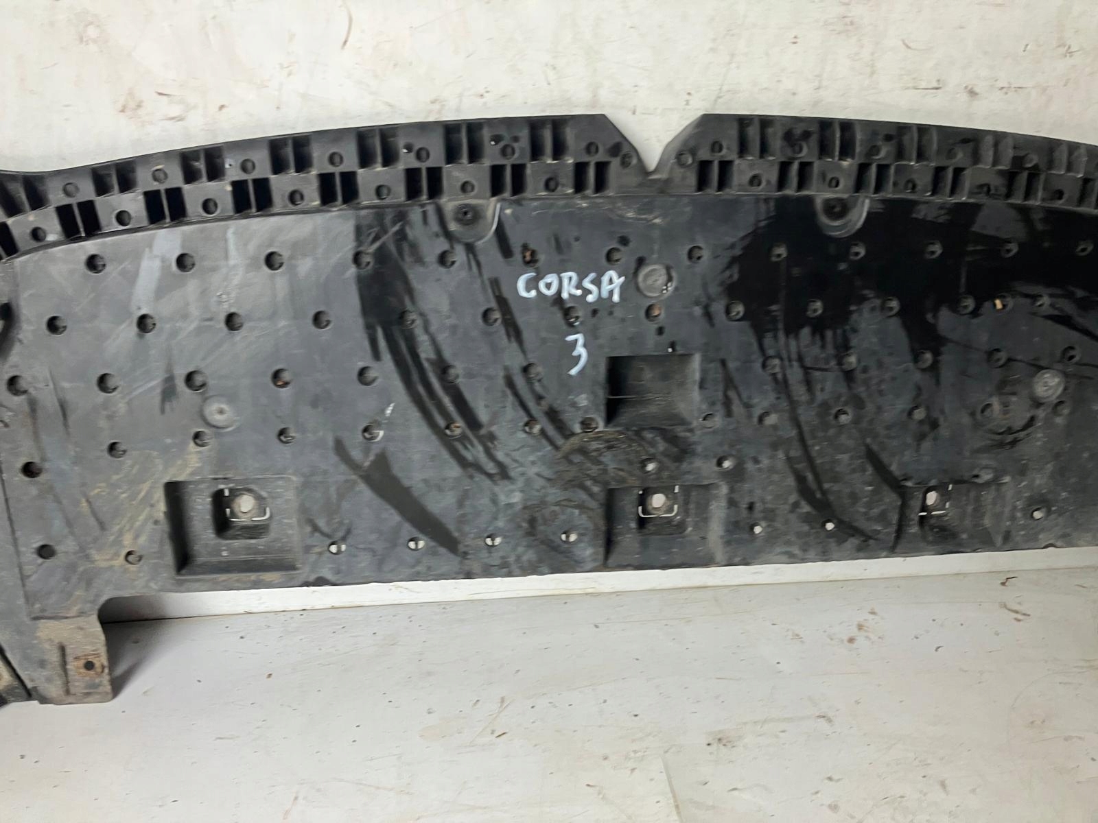 cover cover lower below bumper OPEL CORSA F front