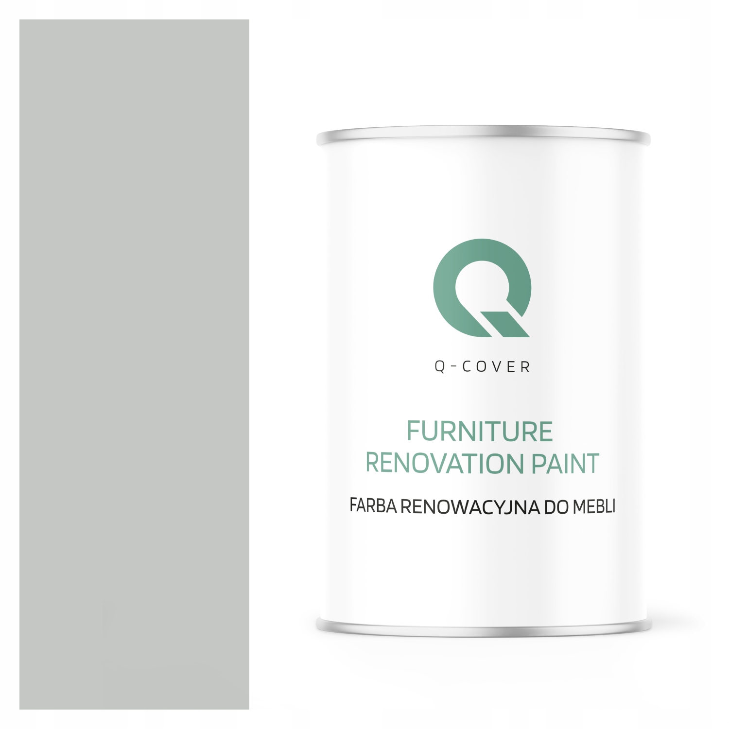 Farba Do Mebli Kuchennych Frontów Szafek Szary Jasny Ral 7035 Półmat 1L