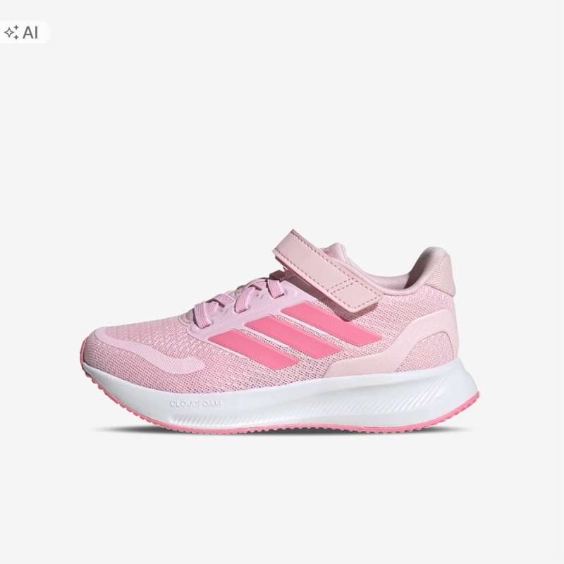 Adidas Różowe Sportowe Sneakersy Dziecięce Z Rzepem 28 Cga