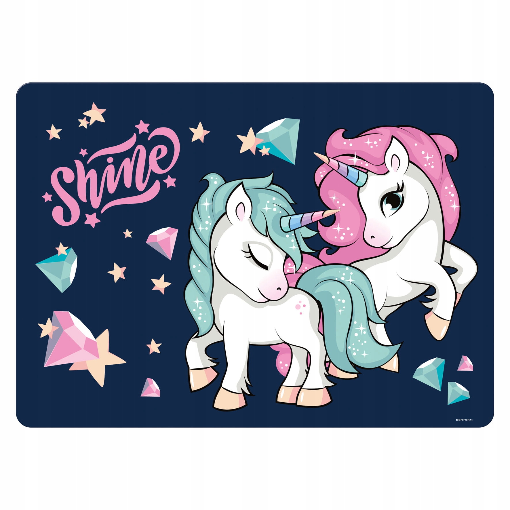 PODKŁAD LAMINOWANY NA BIURKO JEDNOROŻEC 14