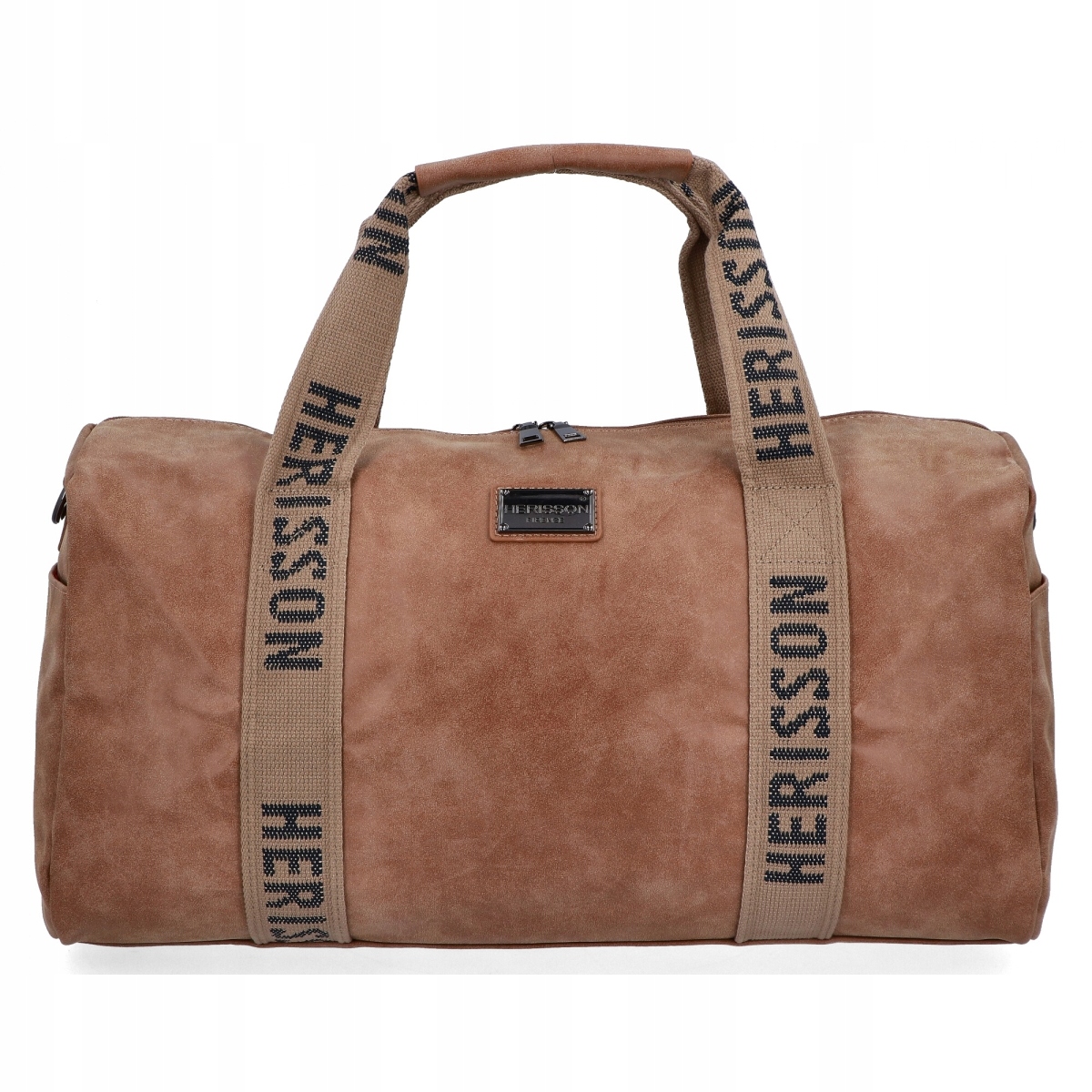 Pánská cestovní kožená taška XL Světle hnědá Herisson HR2202A661