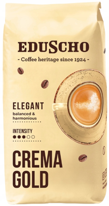 Levně Tchibo Eduscho Crema Gold zrnková káva 1 kg
