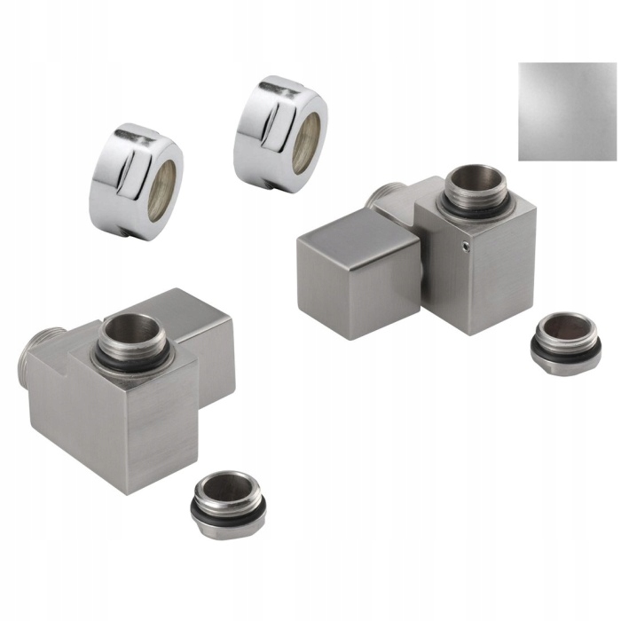 Sapho Cube Combi pripojovací set pravý chróm