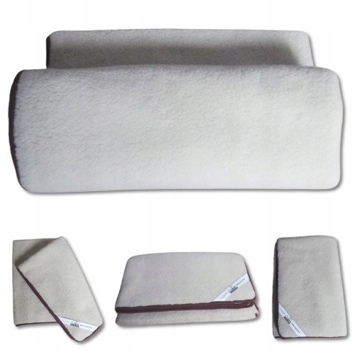 Vlnená deka 100 % Vlna Merynos Teplá deka na zimu 220/200 Jasný Bronz