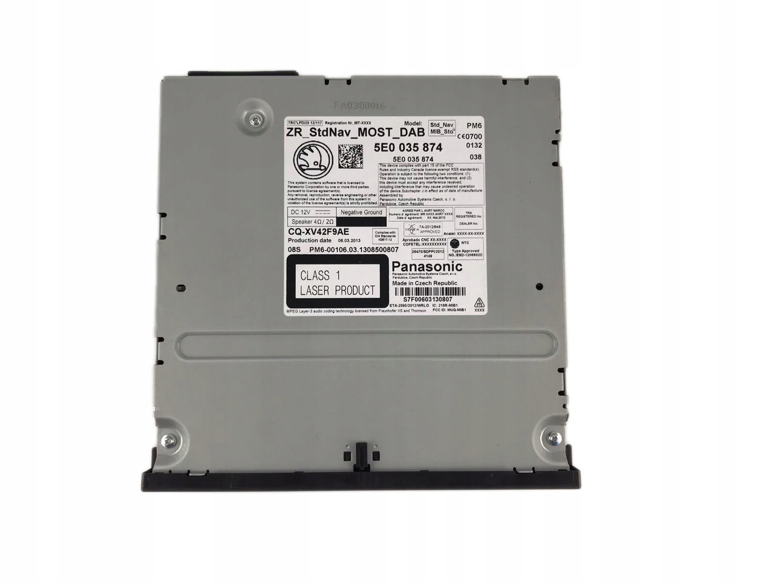 Multimedia SD1 SD2 CD MIB Amundsen 5E0035874 EAN (GTIN) 9780060313081