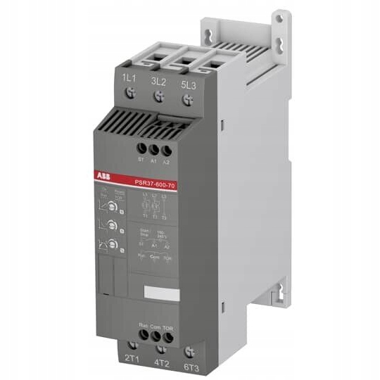 Abb Softstart Rozrusznik Silnik Przekaźnik Bypass 3-faz 18,5kW 37A Ac 600V