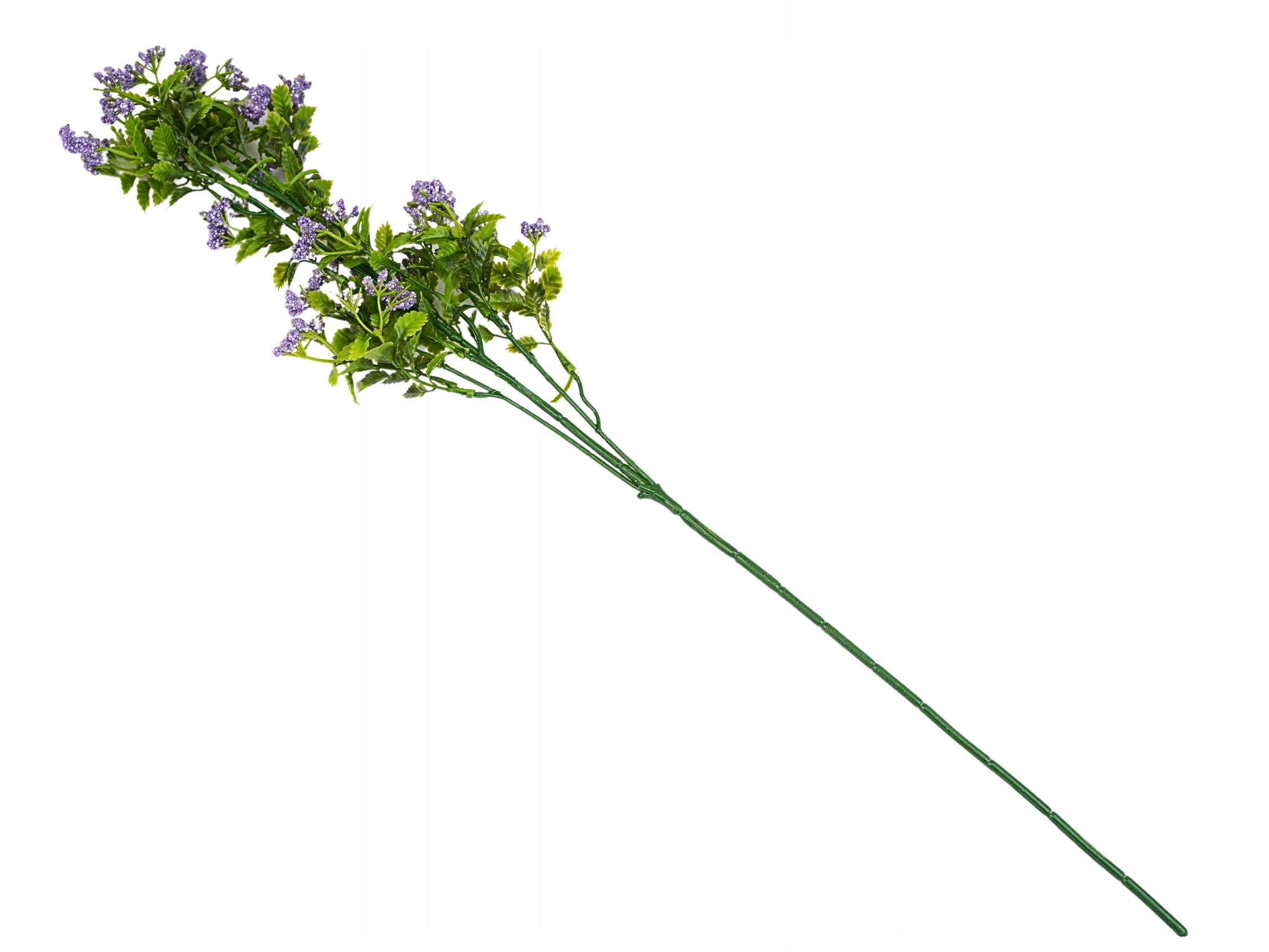 GAŁĄZKA POJEDYNCZA SZTUCZNA 64 cm POJEDYNCZY KWIAT GIPSÓWKA ROŚLINY FIOLET Rodzaj galązki