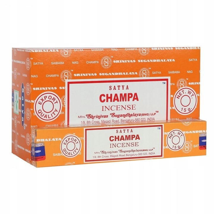 

Naturalne Kadzidło Satya Champa 15G