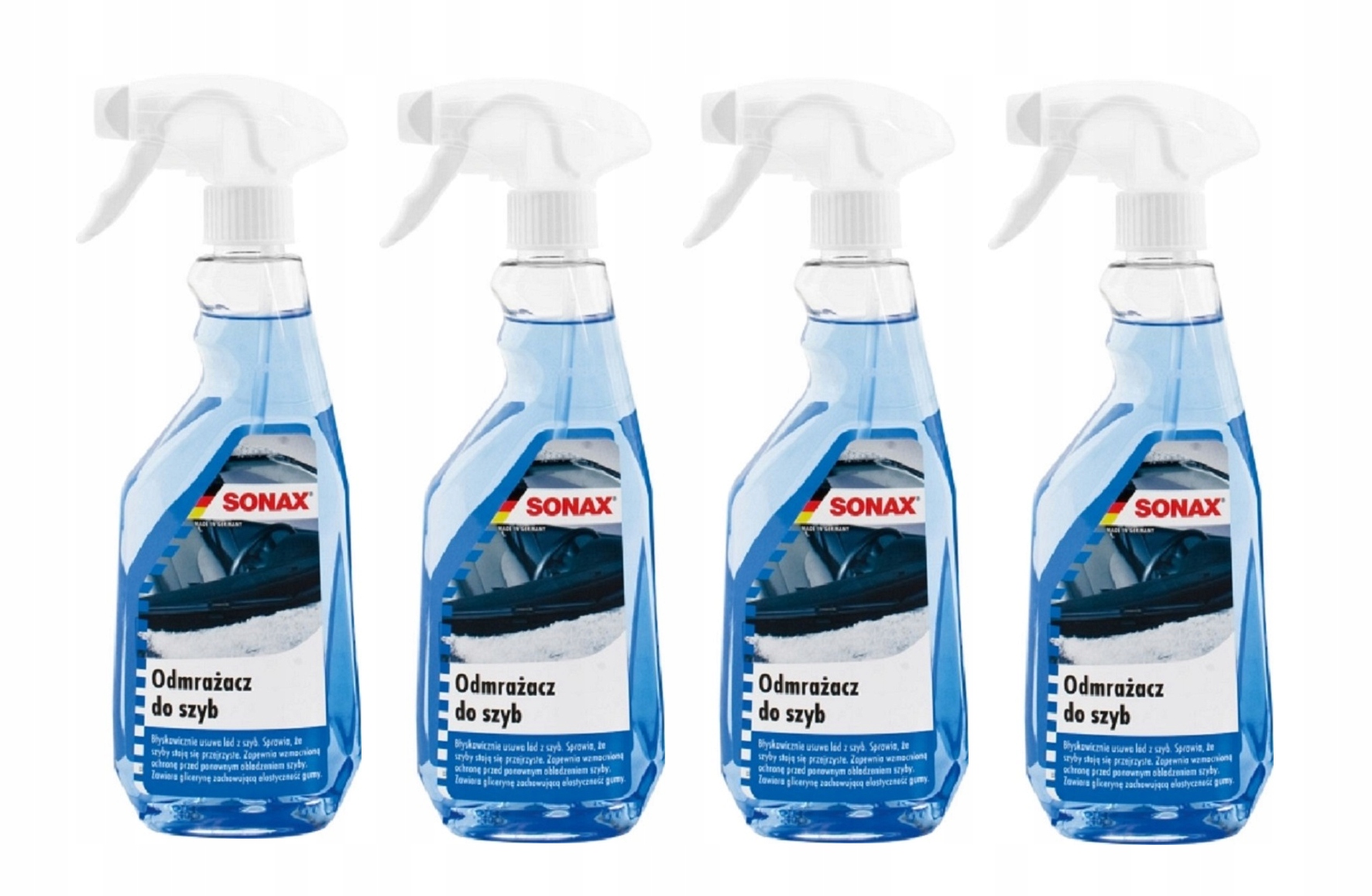 

Sonax Odmrażacz Do Szyb Atomizer 500ML 4 Sztuki
