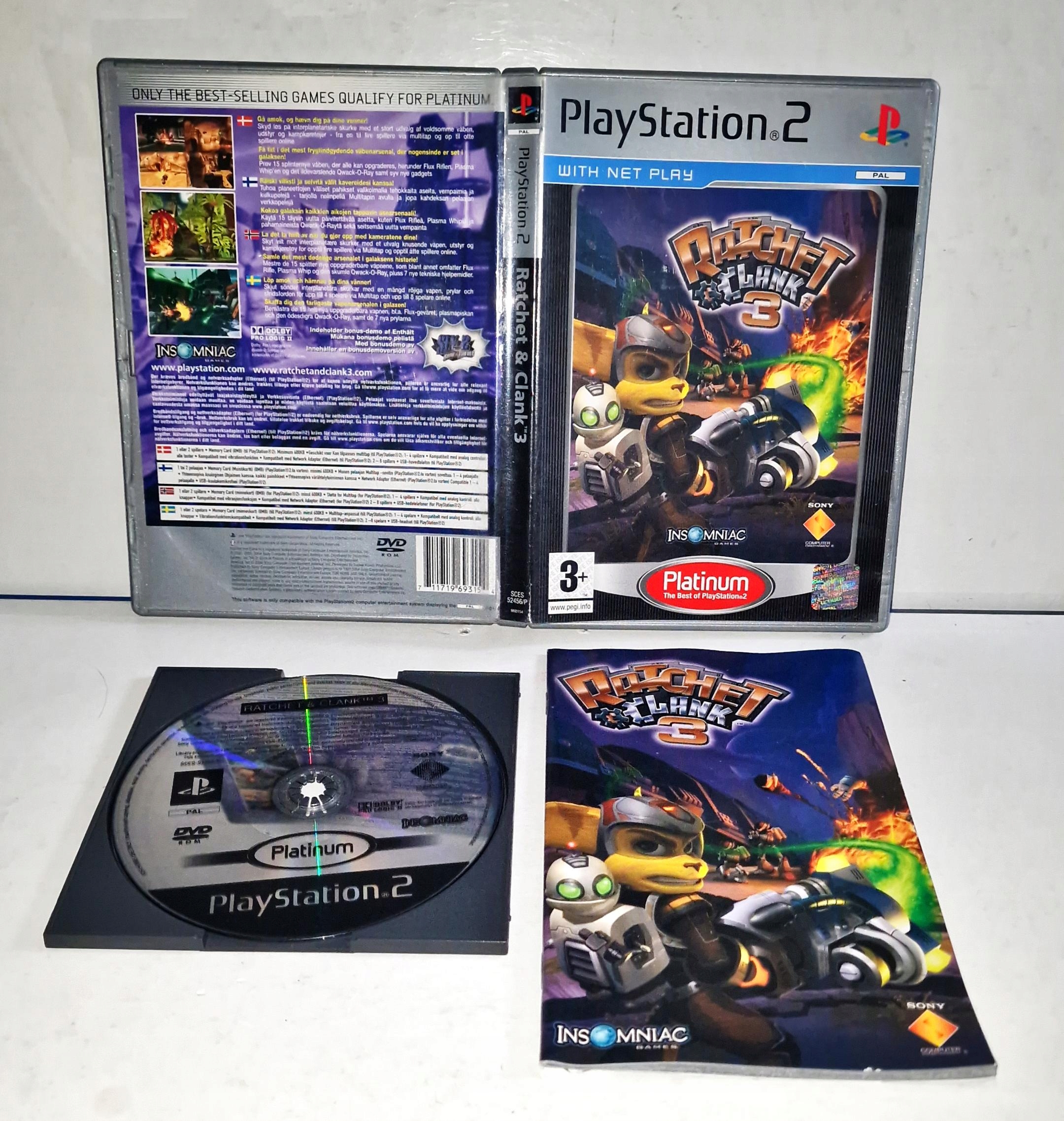 RATCHET & CLANK 3 PS2