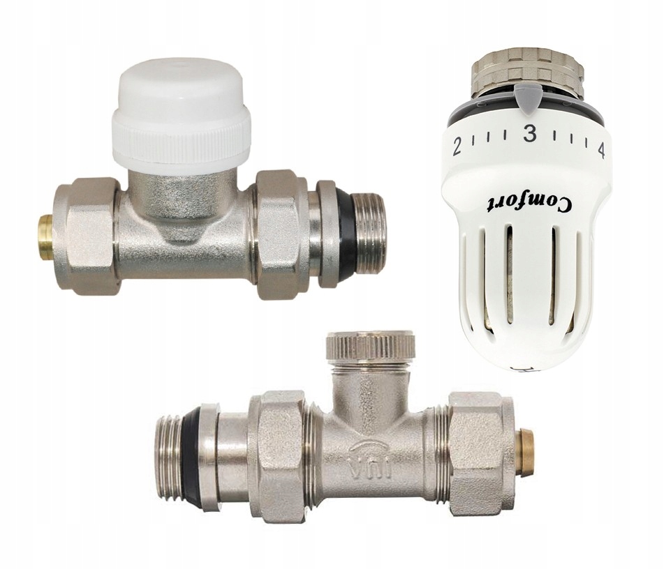 Termostatická sada Comfort systém pex v sadě 3 prvků hydroland