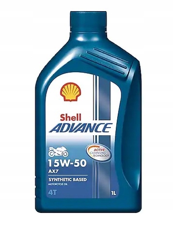 

Olej Shell Advance 4T AX7 15W50 1L