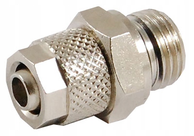 

Złączka prosta skręcana gwint zew 1/4'' wąż 10/8