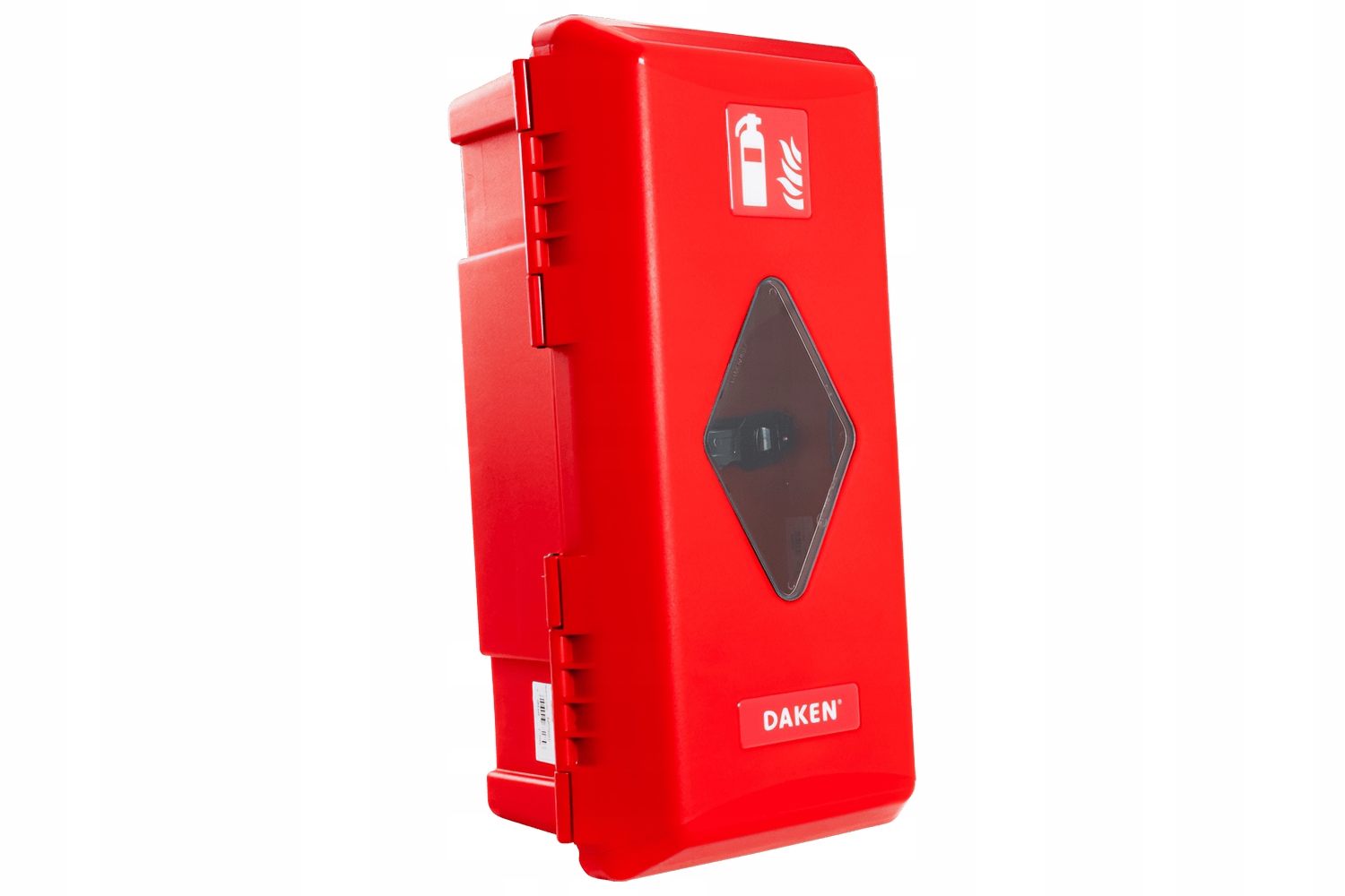 Krabička na hasicí přístroj 6 kg Daken 611x310x247 mm pro TIRa návěsy odtahového vozu
