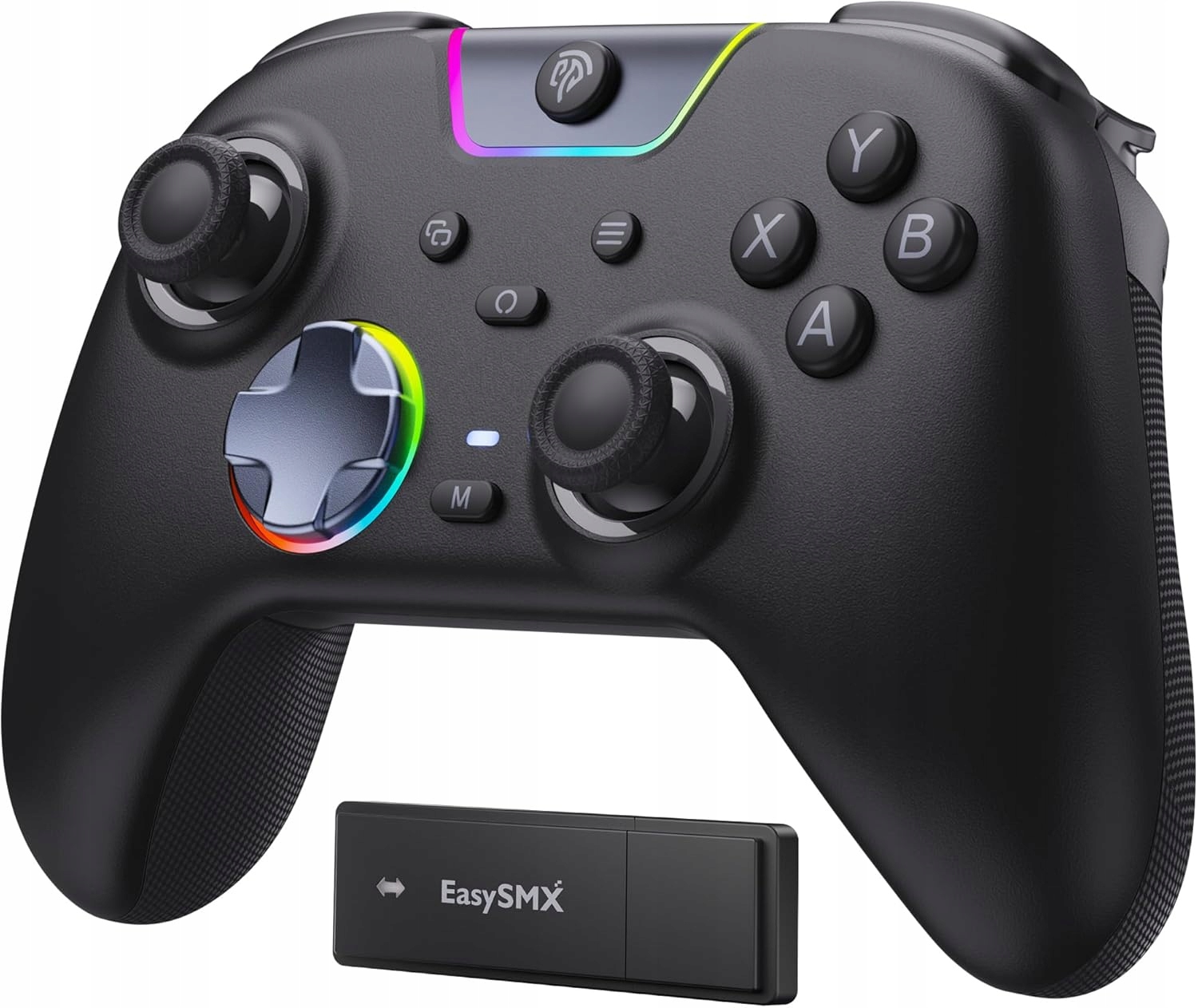 Bezdrátový Ovladač Easysmx X05 Pro Rgb Herní Ovladač Joystick Bt Pc