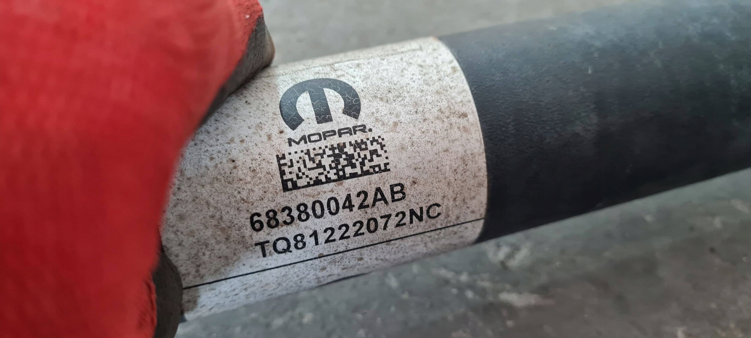 Jeep Grand Cherokee WL 2022 cardan front front 3.6 V6 68380042AB