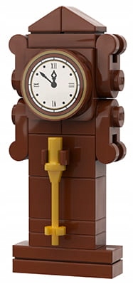 

Mebelki: Zegar stojący model z klocków Lego