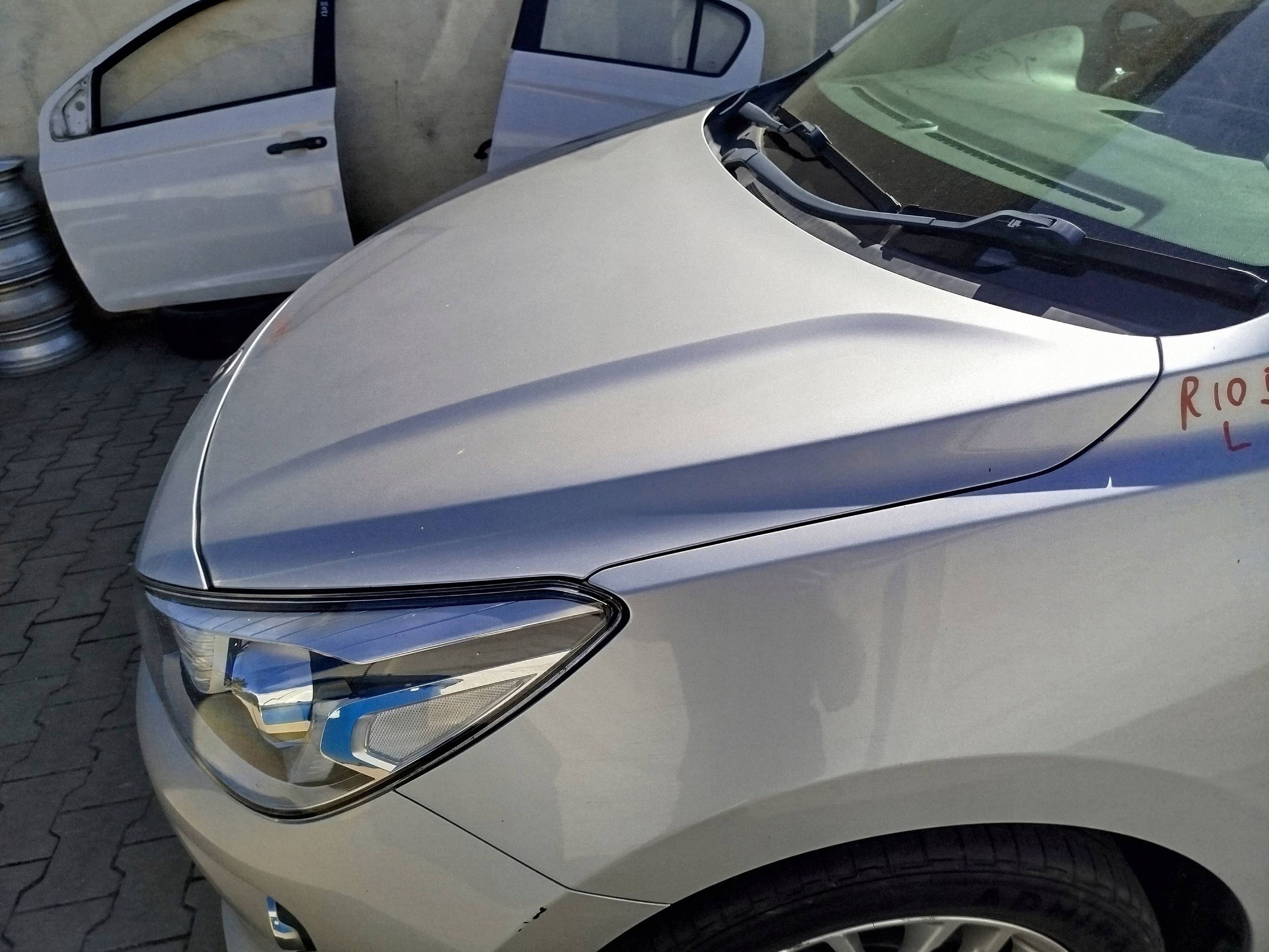 KIA RIO IV bonnet front 2017