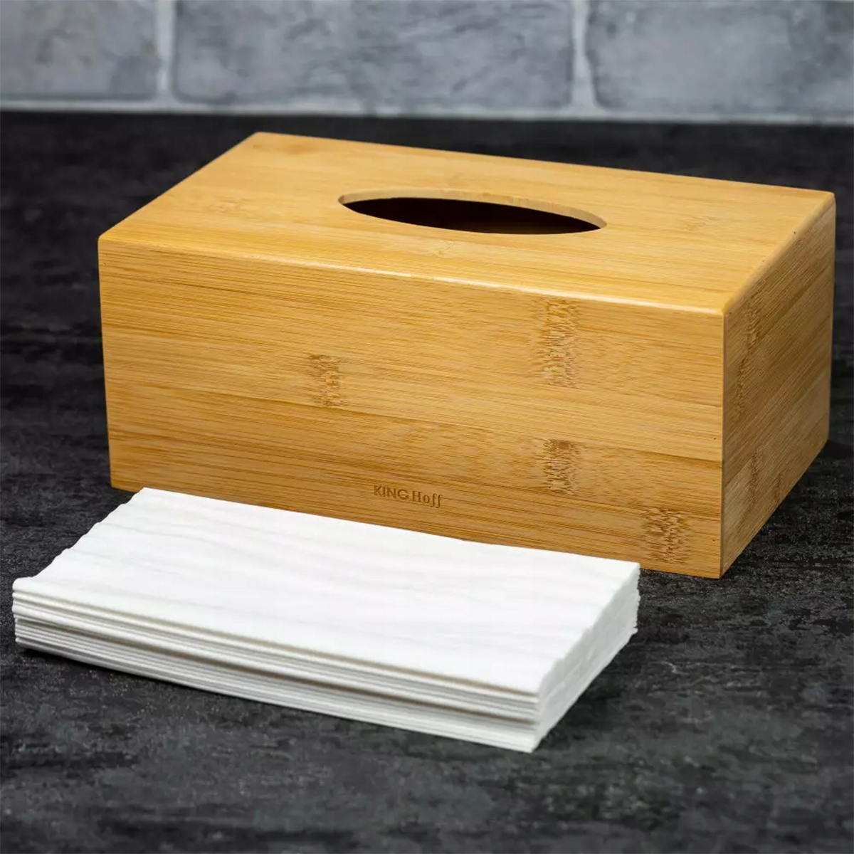 POJEMNIK BAMBUSOWY NA CHUSTECZKI KINKGHOFF KH-1690 Rodzaj chustecznik