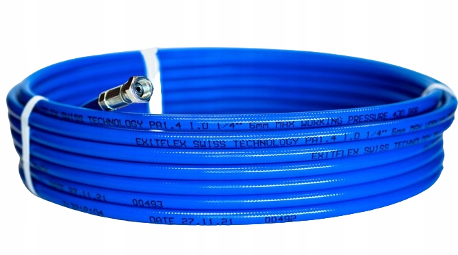 Wąż malarski 15mb 1/4" 430 Bar wąż do agregatu malarskiego