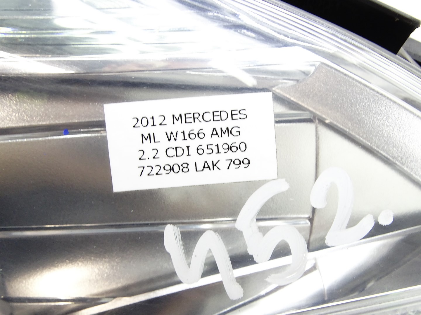 REFLEKTOR light left front left front MERCEDES ML W166 A1668208561